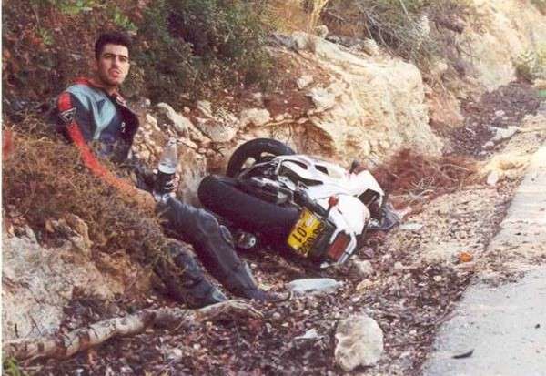 פרות על אופנוע