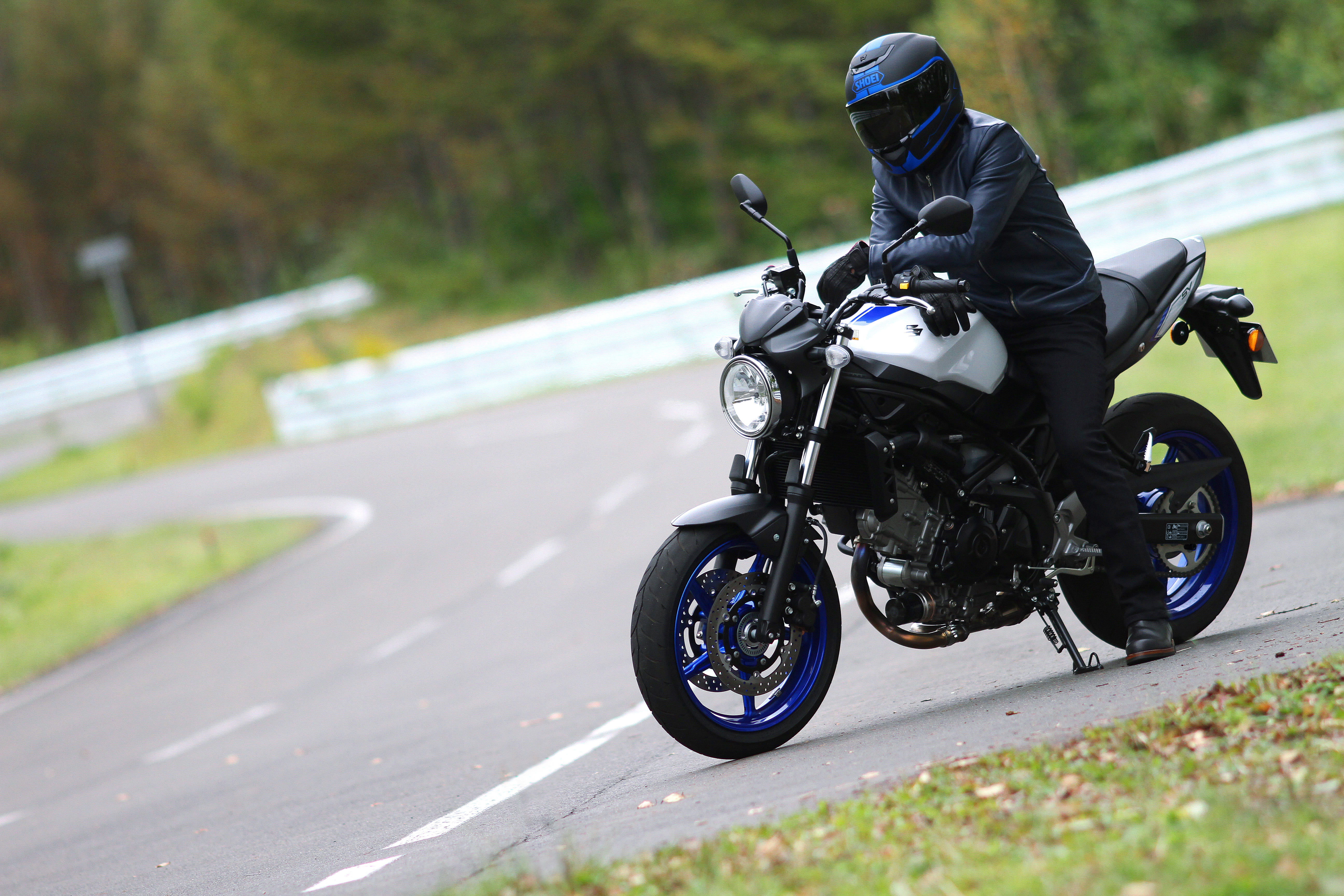 רכיבת הרצה על סוזוקי SV650 חדש