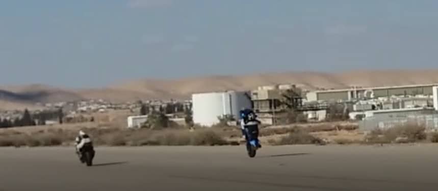 ווילי במקצה הדירוג למרוץ דימונה