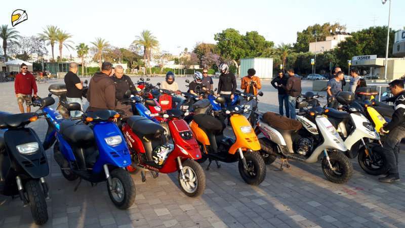 מפגש: מועדון קטנועי טייפון פותח את הקיץ