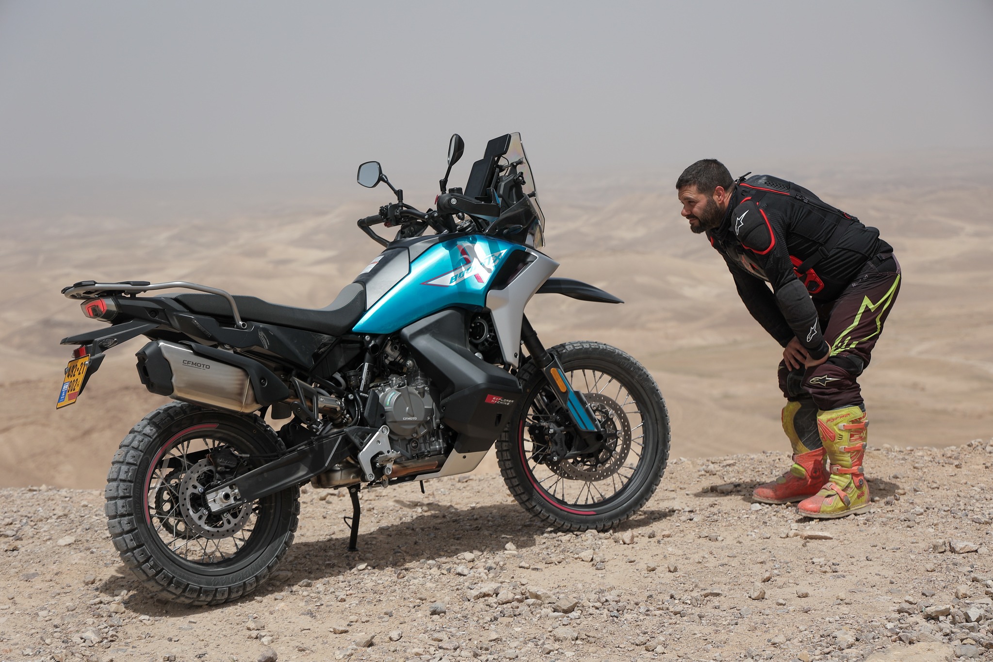 חוויית רכיבה: CFMOTO 800MT-X