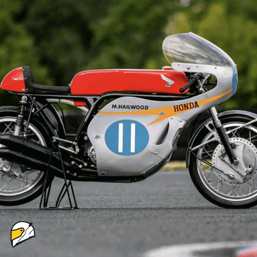 הונדה RC173 של מייק היילווד עולה למכירה פומבית