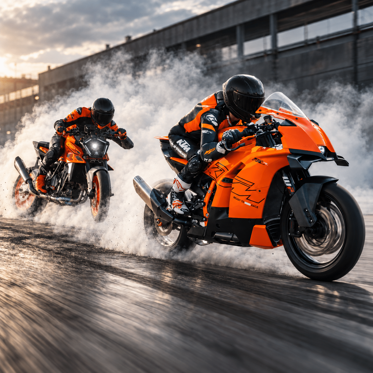 990 חוויות ברכיבה: ק.ט.מ RC990R ו-Duke 990R